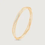 Sleek Diamond Bangle - Image 3