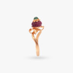 Bloom Bud Gold Ring - Image 3