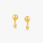 Gold Drop Earrings for Kids